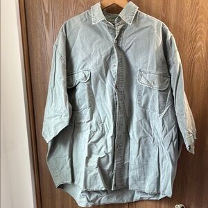 🍀 Gander Mountain Green Relaxed Fit Casual Shirt